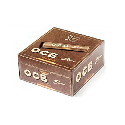 50 OCB Virgin King Size Unbleached Rolling Papers
